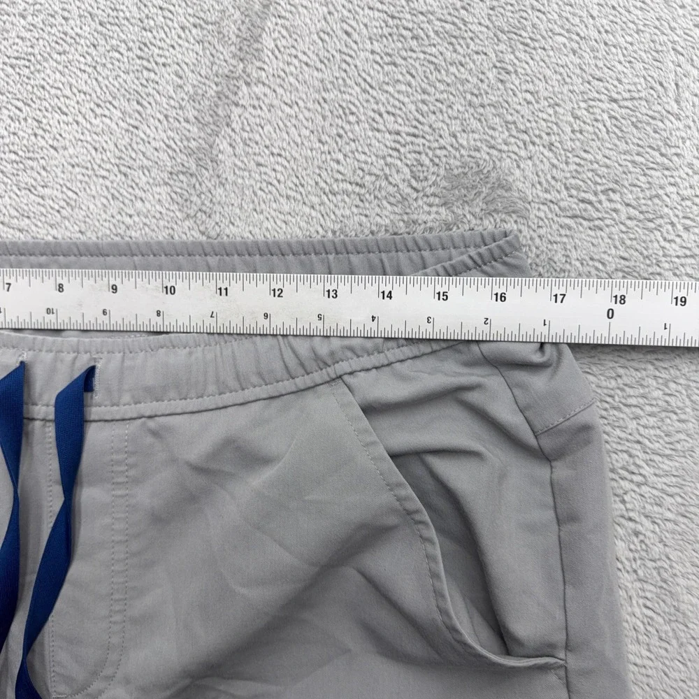 FIGS Scrub Pants Mens M Grey Technical Collection Jogger Drawstring